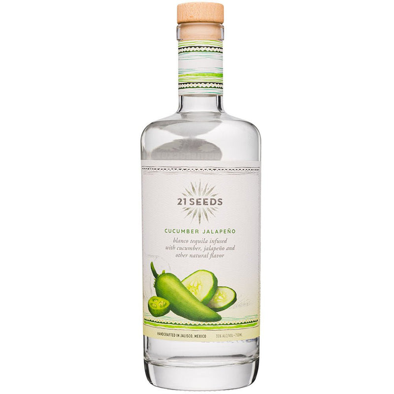 21 Seeds Cucumber Jalapeno Tequila - Liquor Daze