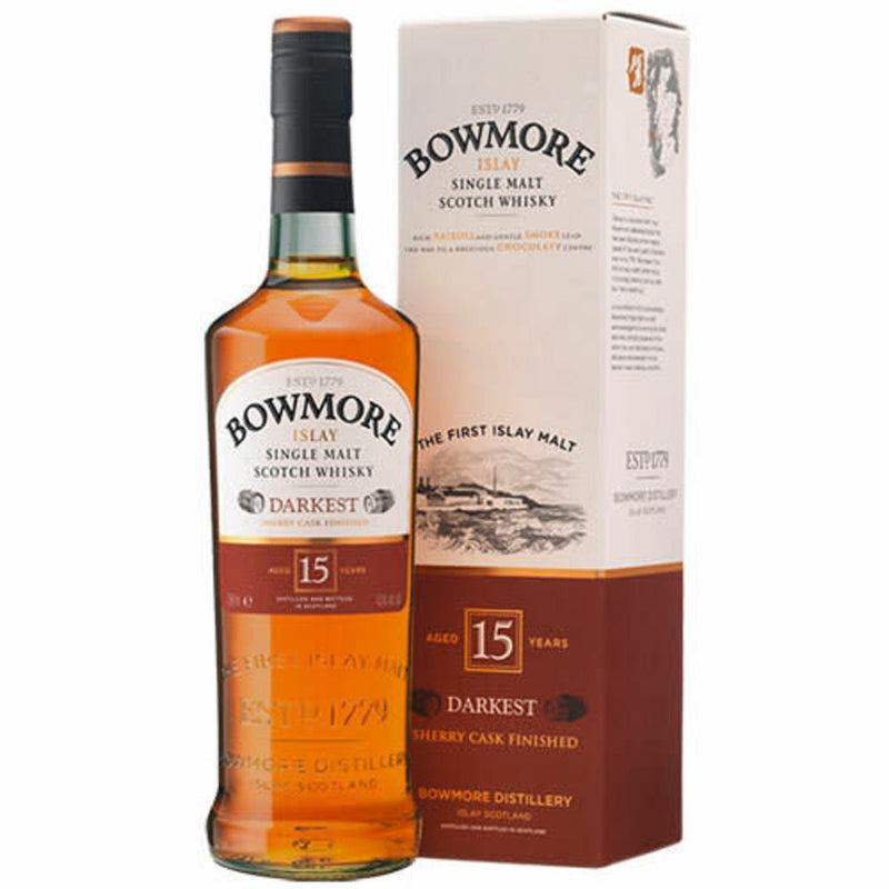 Bowmore 15 Year Single Malt Scotch Whisky - Liquor Daze