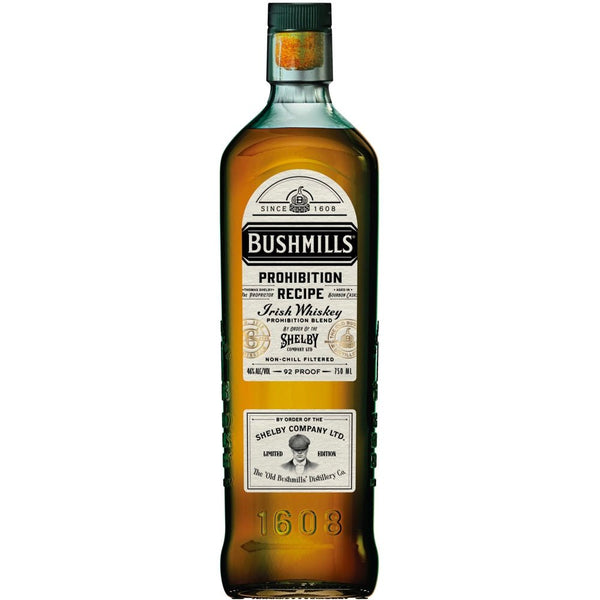 Bushmills Peaky Blinders Prohibition Recipe Whiskey - Liquor Daze