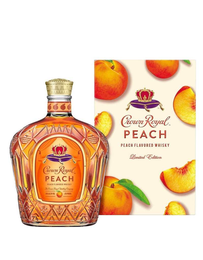 Crown Royal Peach Flavored Canadian Whisky - Liquor Daze