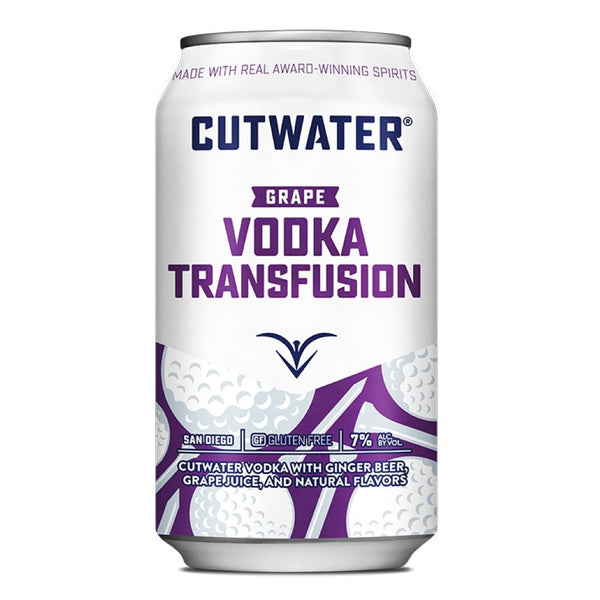Cutwater Grape Transfusion Cocktail 4pk - Liquor Daze