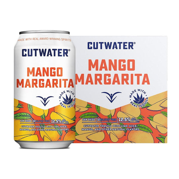 Cutwater Mango Margarita Cocktail 4pk - Liquor Daze