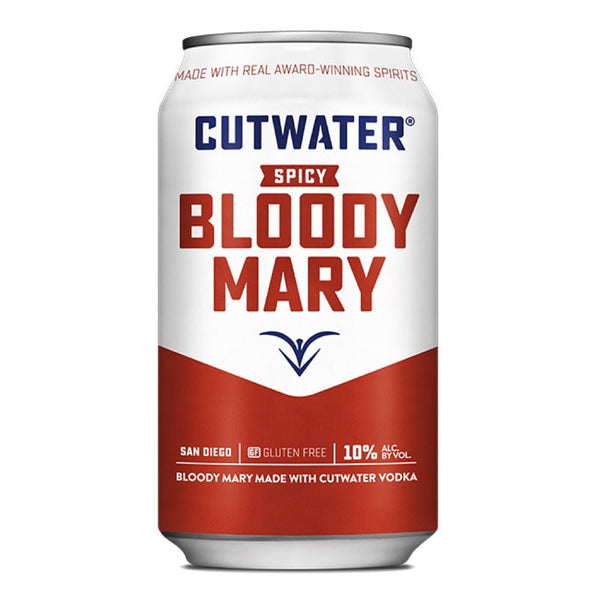 Cutwater Spicy Bloody Mary Cocktail 4pk - Liquor Daze