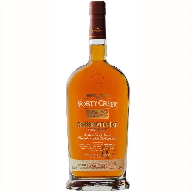Forty Creek Confederation Oak Reserve Whisky - Liquor Daze