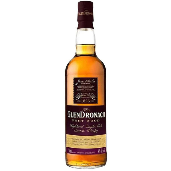 Glendronach Portwood Finish Single Malt Scotch Whiskey - Liquor Daze