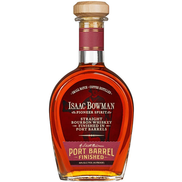 Isaac Bowman Port Barrel Finished Virginia Straight Bourbon Whiskey - Liquor Daze