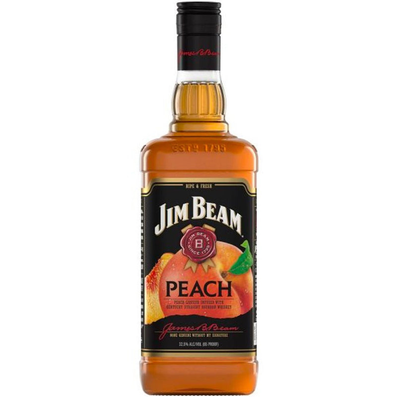 Jim Beam Peach Bourbon Whiskey - Liquor Daze
