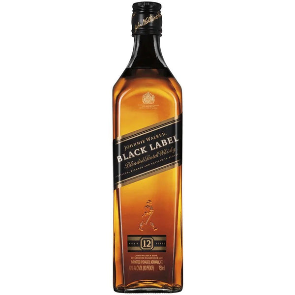 Johnnie Walker Black Label Blended Scotch Whiskey - Liquor Daze