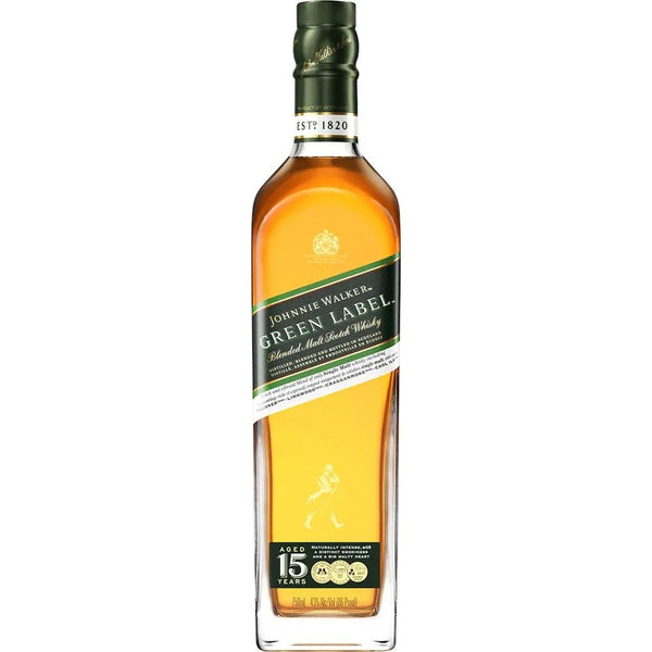 Johnnie Walker Green Label Blended Scotch Whiskey - Liquor Daze
