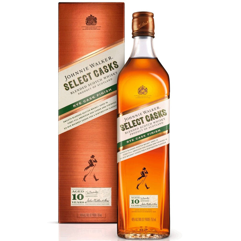 Johnnie Walker Select Casks Rye Cask Finish Blended Scotch Whisky - Liquor Daze