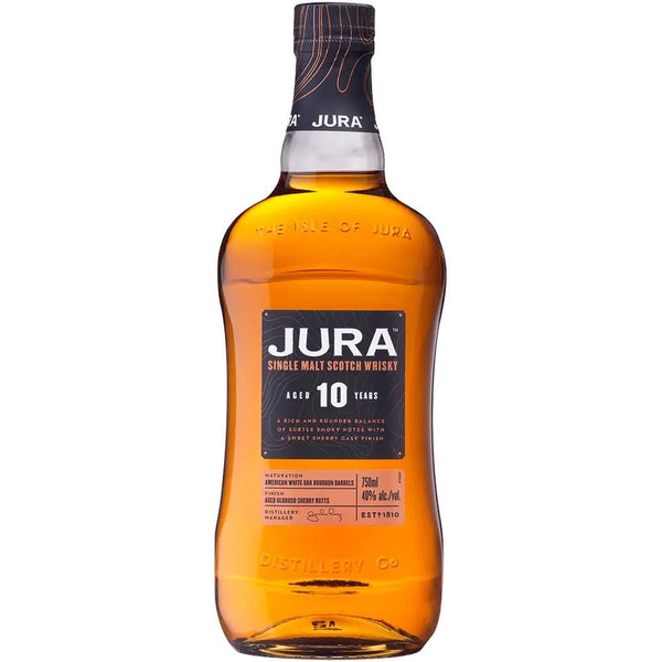 Jura 10 Year Old Single Malt Scotch Whiskey - Liquor Daze