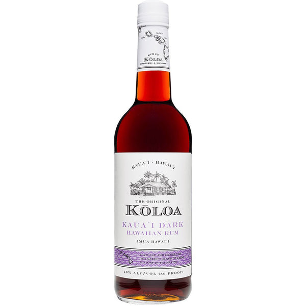 Kōloa Kauaʻi Dark Rum - Liquor Daze