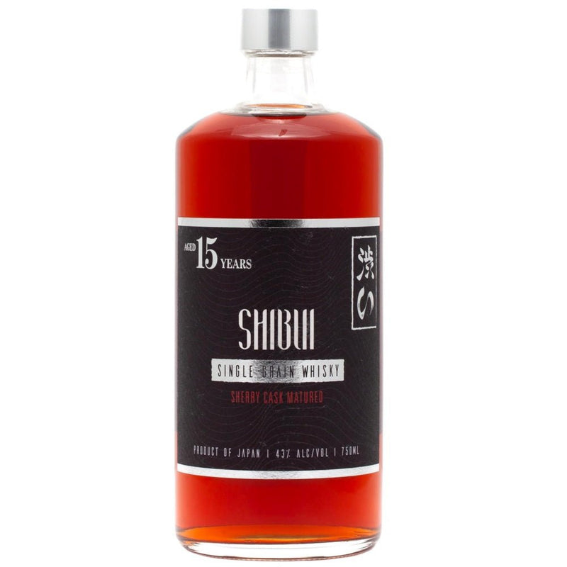 Shibui Single Grain 15 Year World Sherry Cask Whisky - Liquor Daze