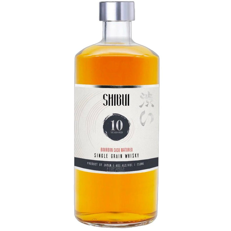 Shibui Single Grain Bourbon Cask 10 Year Whisky - Liquor Daze