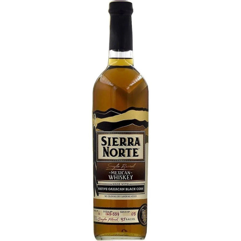 Sierra Norte Black Corn Single Barrel Mexican Whiskey - Liquor Daze