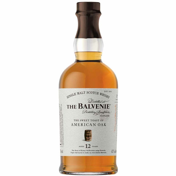 The Balvenie 12 Year Old Sweet Toast of American Oak Scotch Whisky - Liquor Daze
