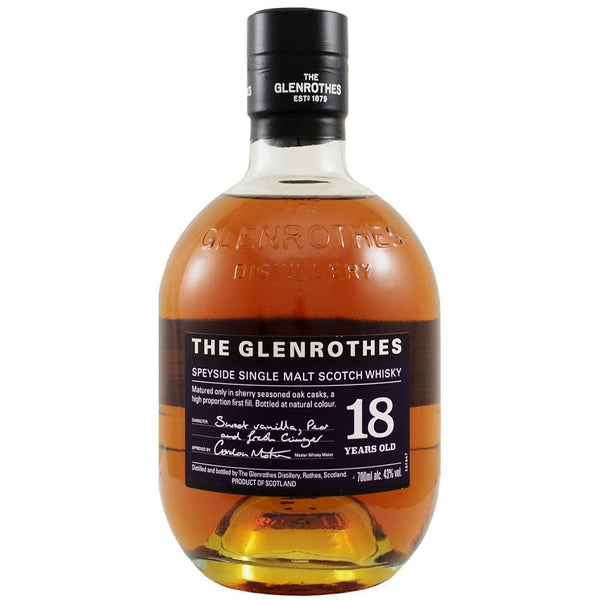 The Glenrothes 18 Year Single Malt Scotch Whisky - Liquor Daze