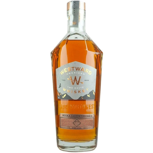 Westward American Two Malts Single Barrel Selection Whiskey Bottle 0862 - Liquor Daze
