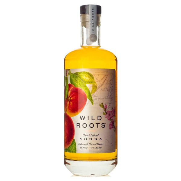 Wild Roots Peach Infused Vodka - Liquor Daze