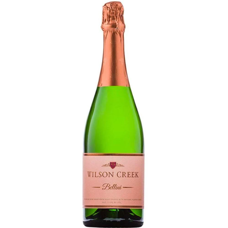 Wilson Creek Sparkling Peach Bellini California - Liquor Daze